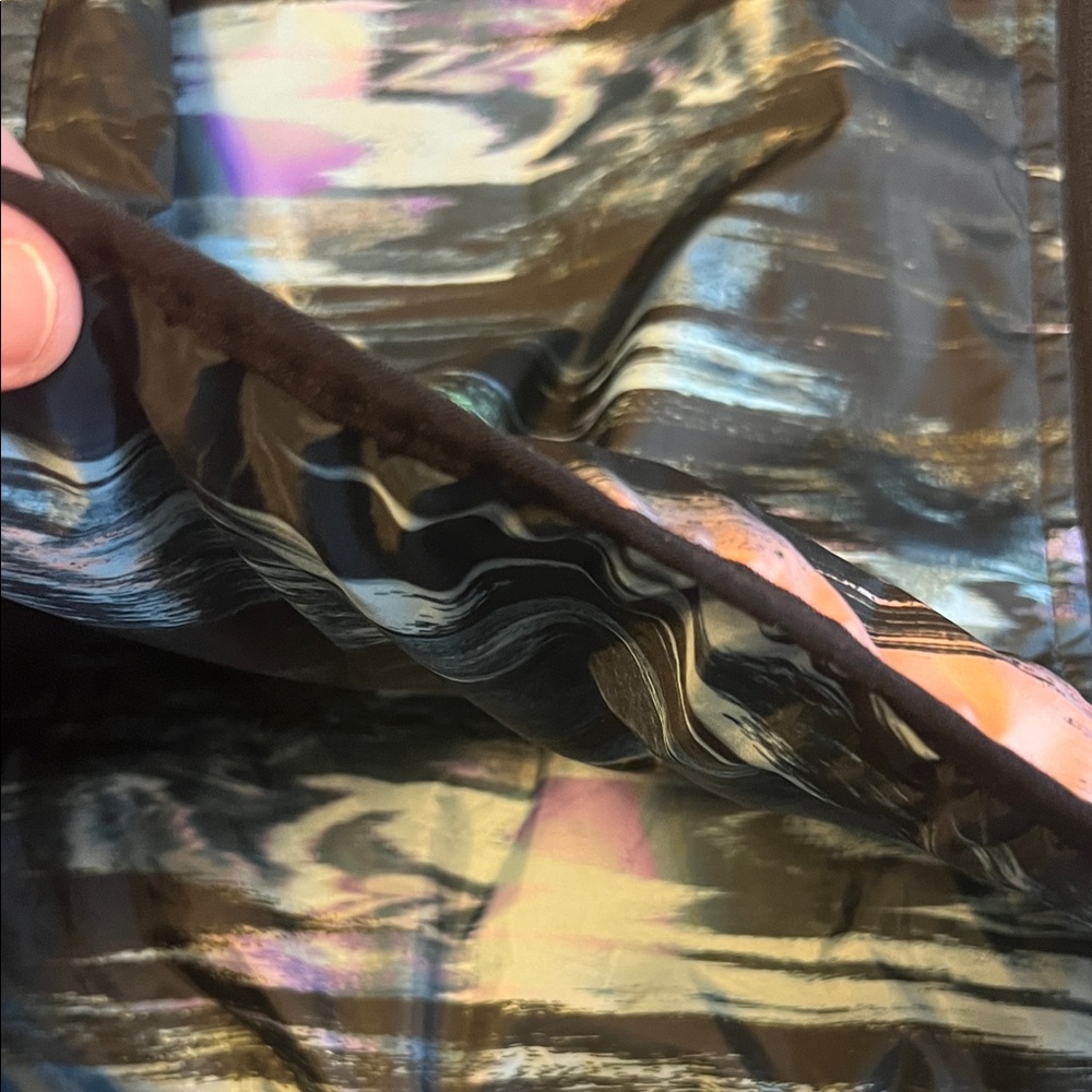 Happy Camper by TORRID Abstract Multicolor Windbreaker Jacket plus size  2X - Picture 14 of 14